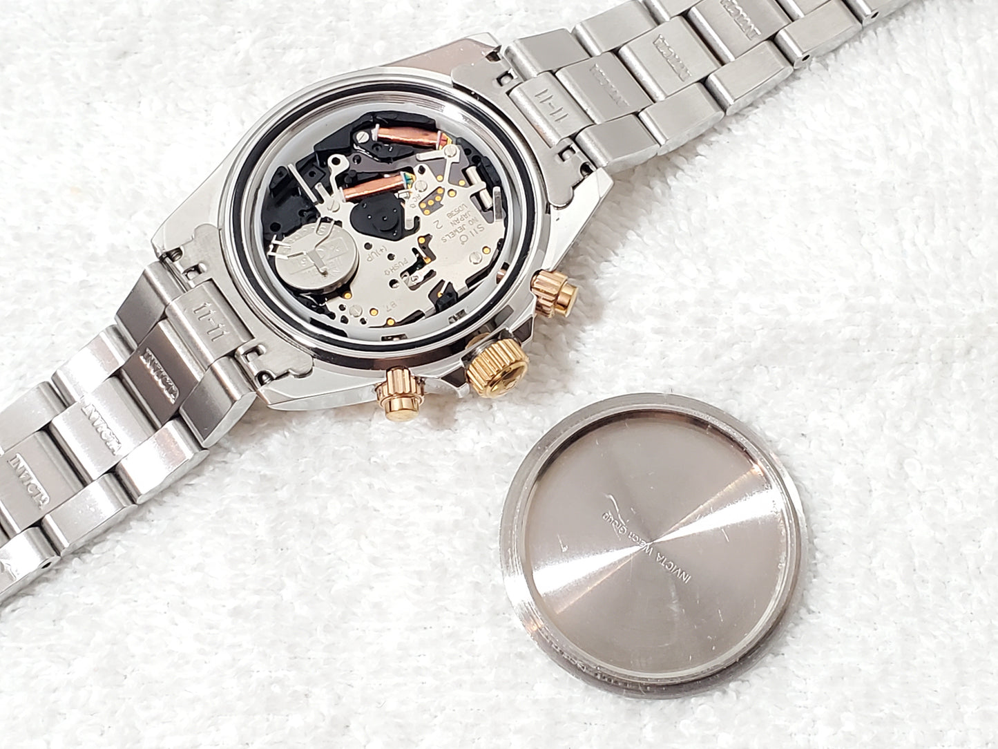 Invicta 6933 Speedway Men's Chronograph Date Watch Rose Gold Tone WR 200 Meters