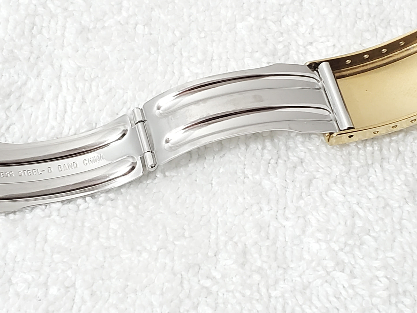 Vintage Seiko Men's Presidential Quartz Watch Gold Tone Day Date Watch One Jewel
