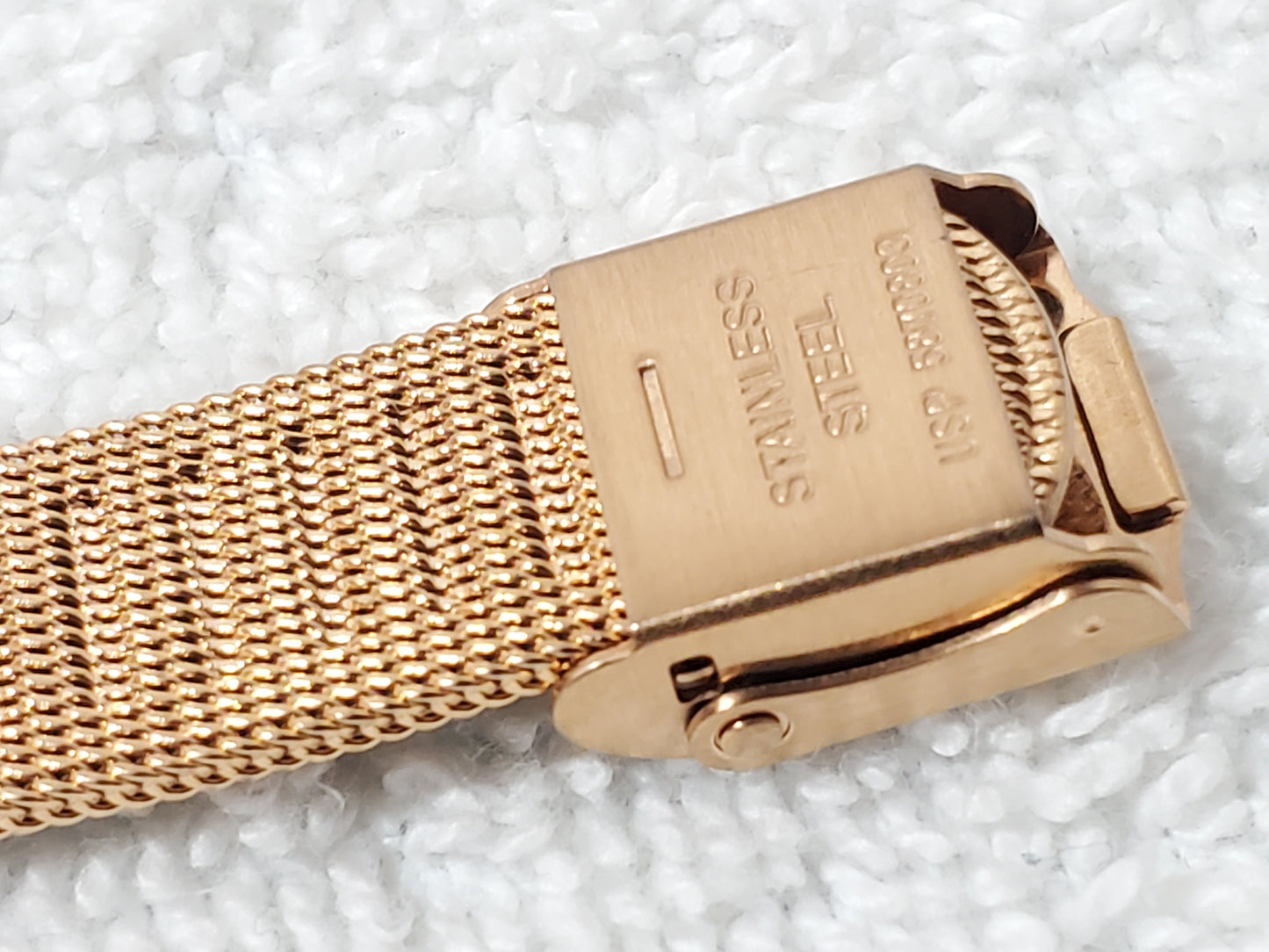 Skagen Ditte Women's Quartz Watch Rose Gold Tone Stainless Steel Mesh Band