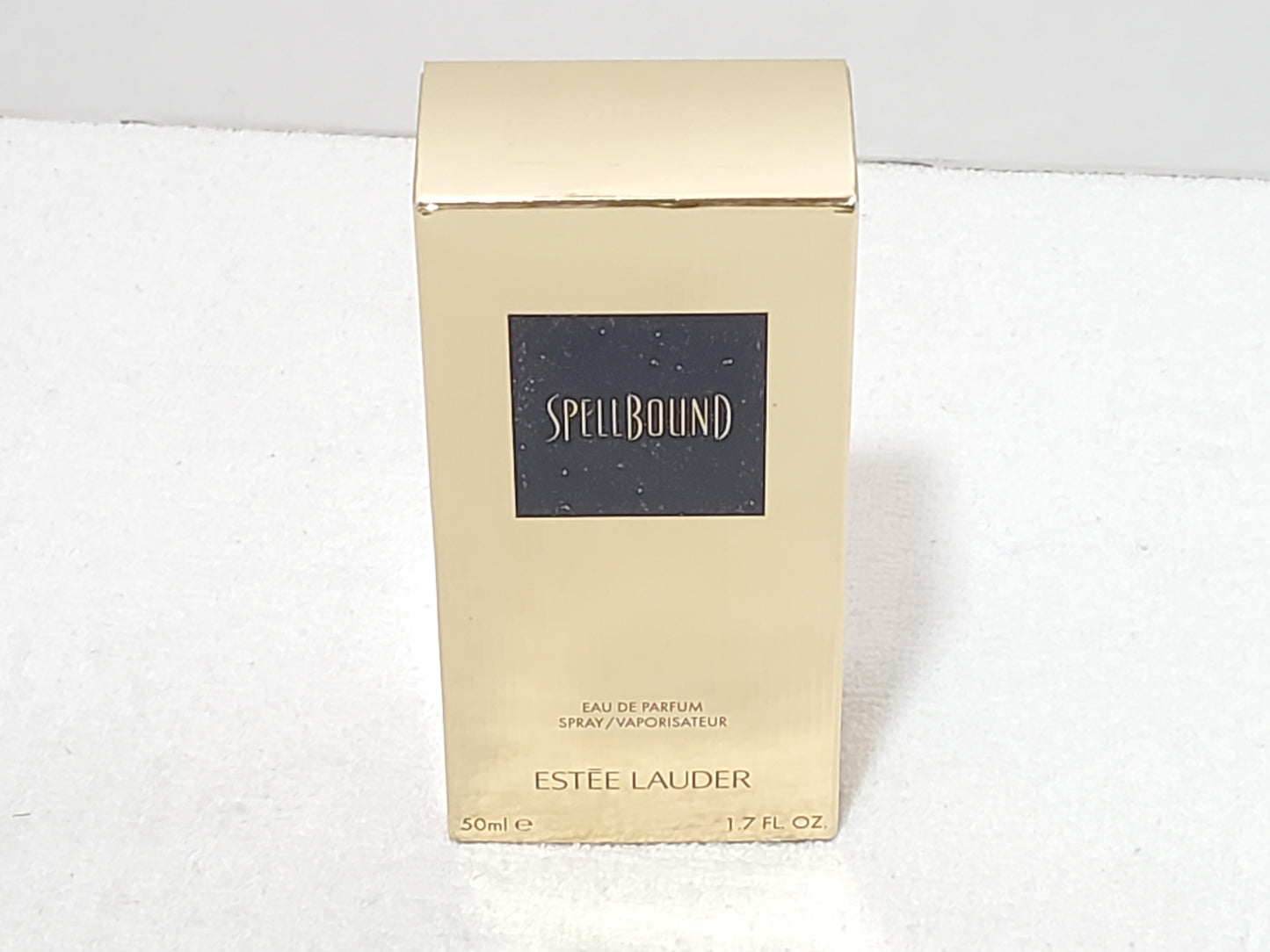Estee Lauder Spellbound Eau de Parfum EDP Spray 1.7 oz 50ml Classic Gold Box NIB