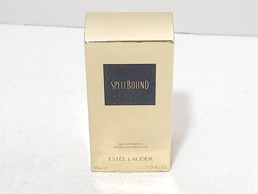 Estee Lauder Spellbound Eau de Parfum EDP Spray 1.7 oz 50ml Classic Gold Box NIB