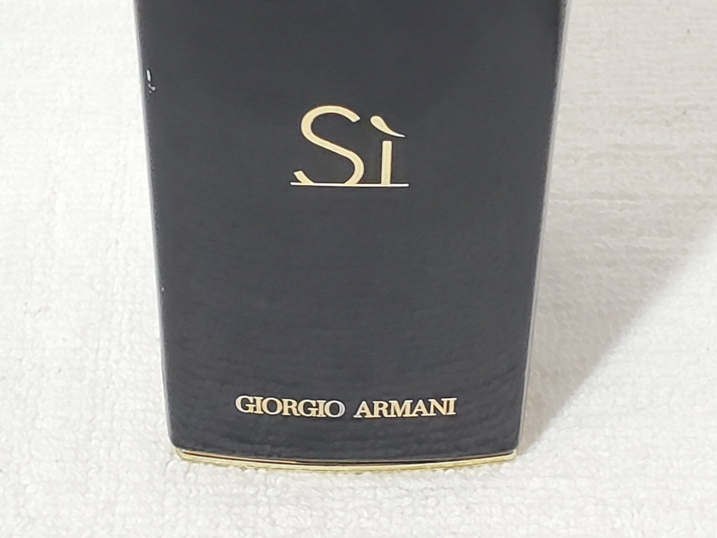 Giorgio Armani Sì Eau de Parfum Intense Original Black Glass Bottle Formula New