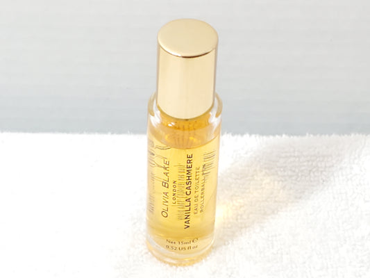 Olivia Blake London Vanilla Cashmere EDT Rollerball Pen 15ml 0.52oz Travel Size