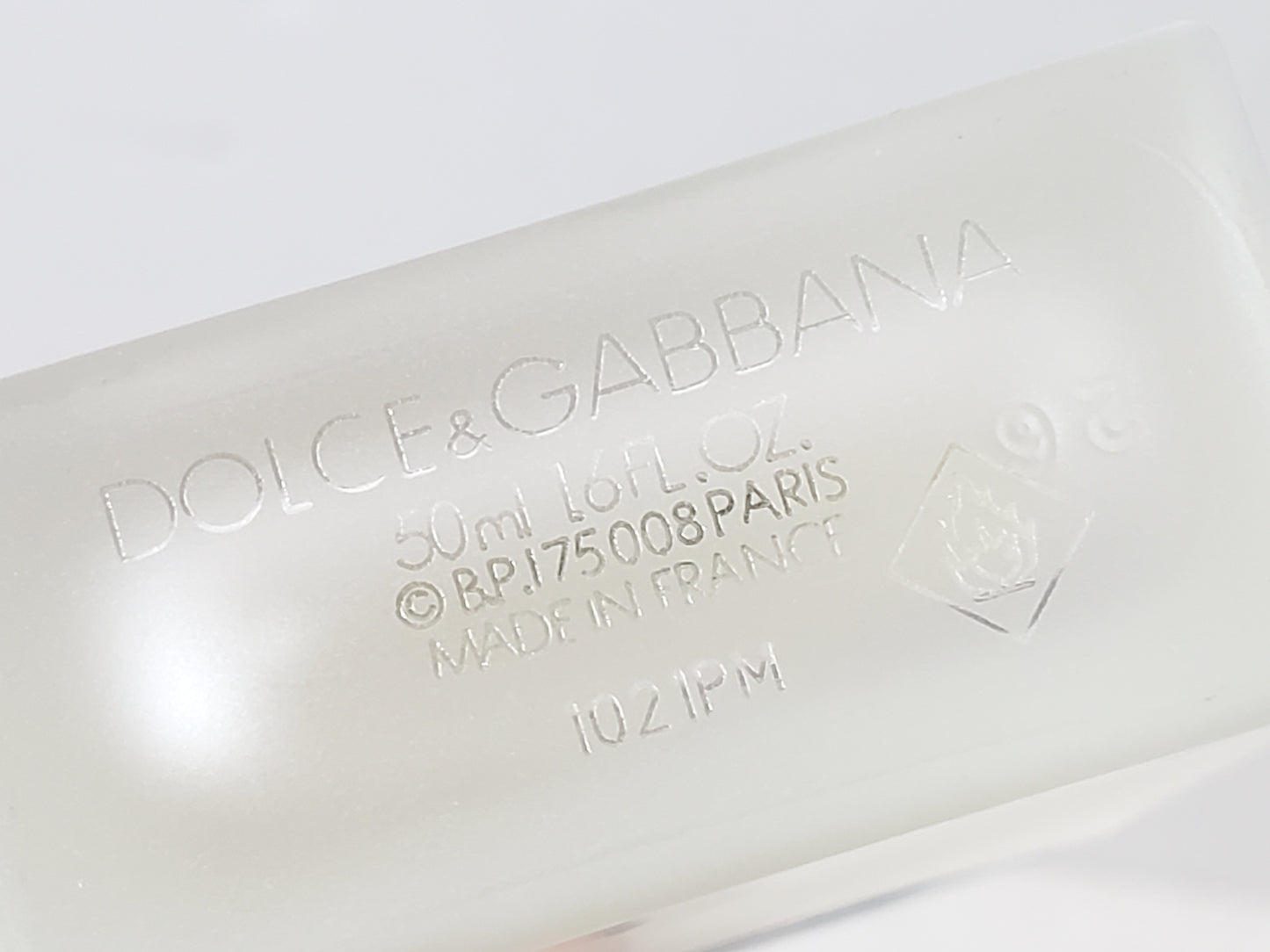 Dolce & Gabbana Light Blue Eau de Toilette Women’s 1.6 oz Batch Code 1021PM NIB