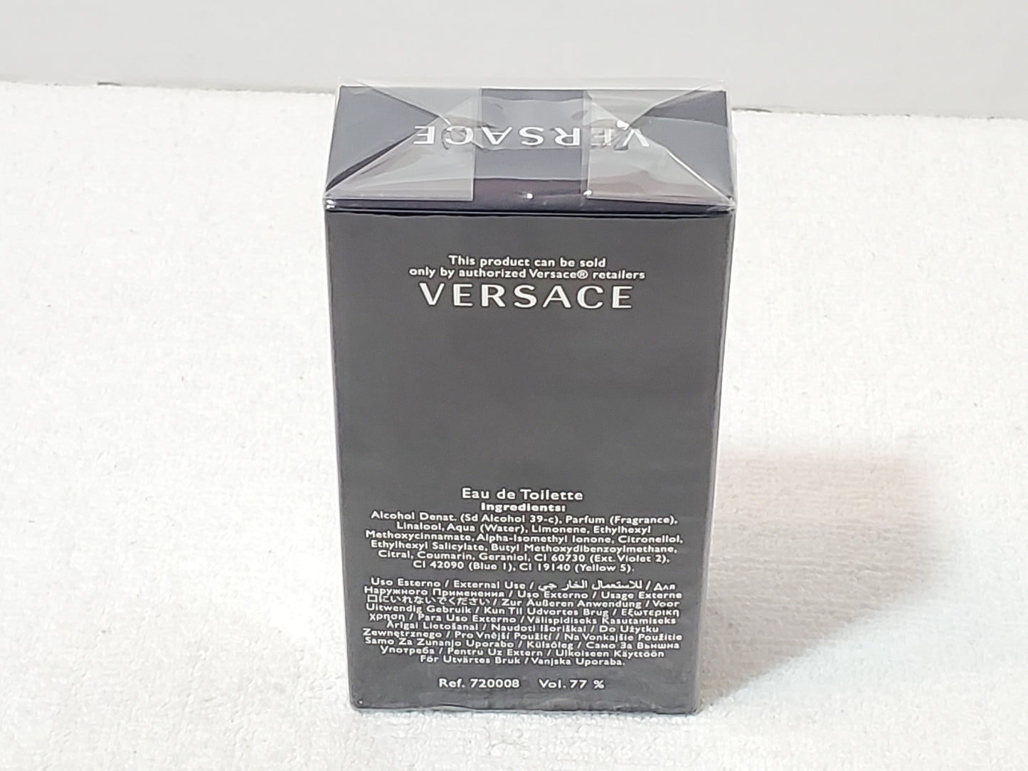 Versace Pour Homme 1.7 oz/ 50ml EDT Eau De Toilette Natural Spray New Sealed