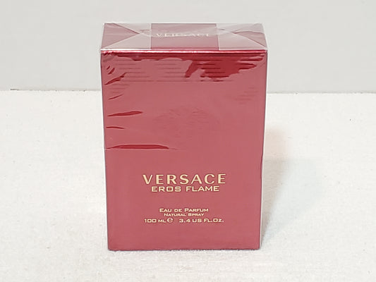 Versace Eros Flame Eau de Parfum Spray 3.4 oz / 100ml New Factory Sealed for Men