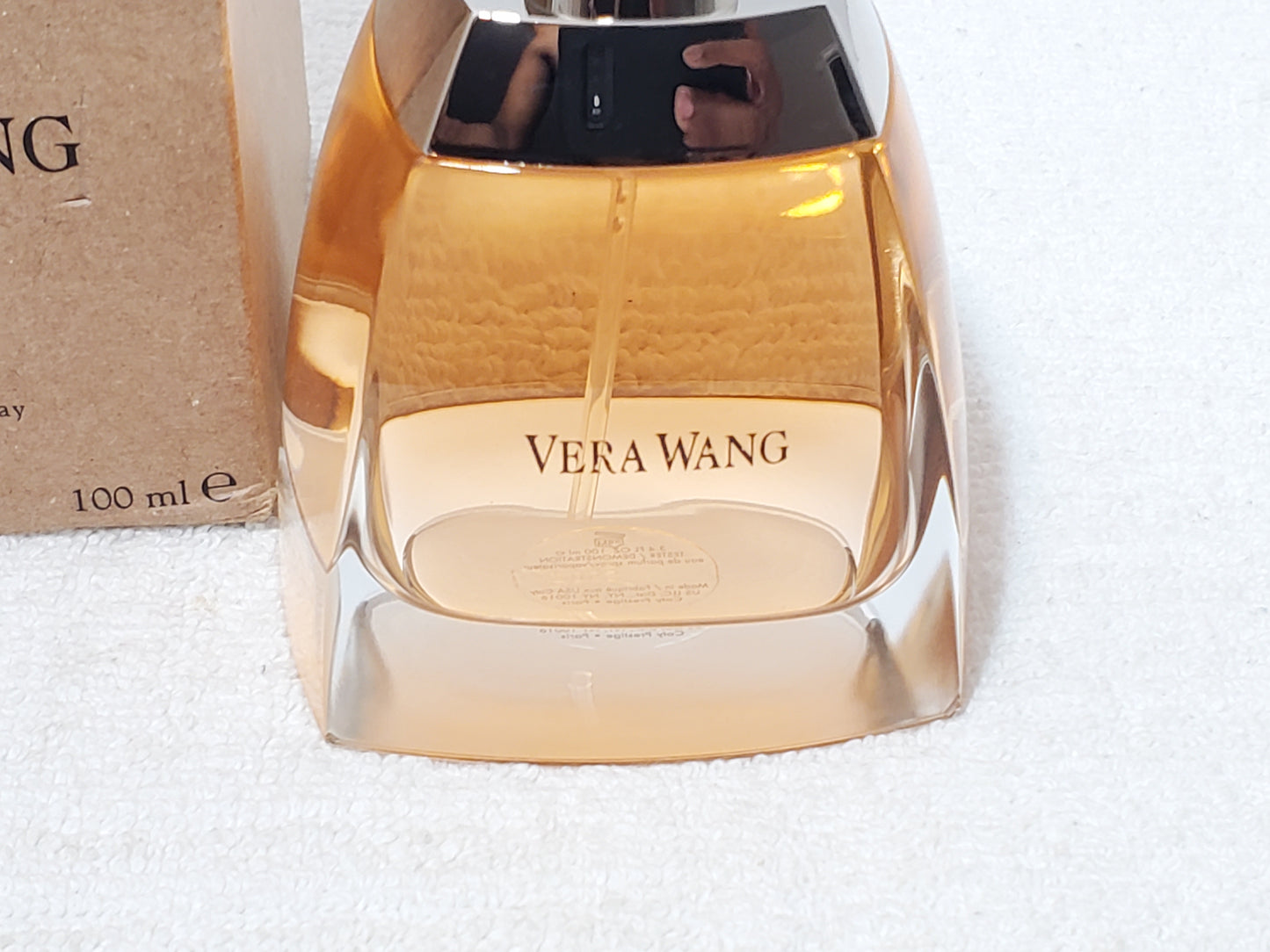 Vera Wang Eau de Parfum EDP Perfume Spray 3.4 oz 100ml Tester Spray Box NO CAP