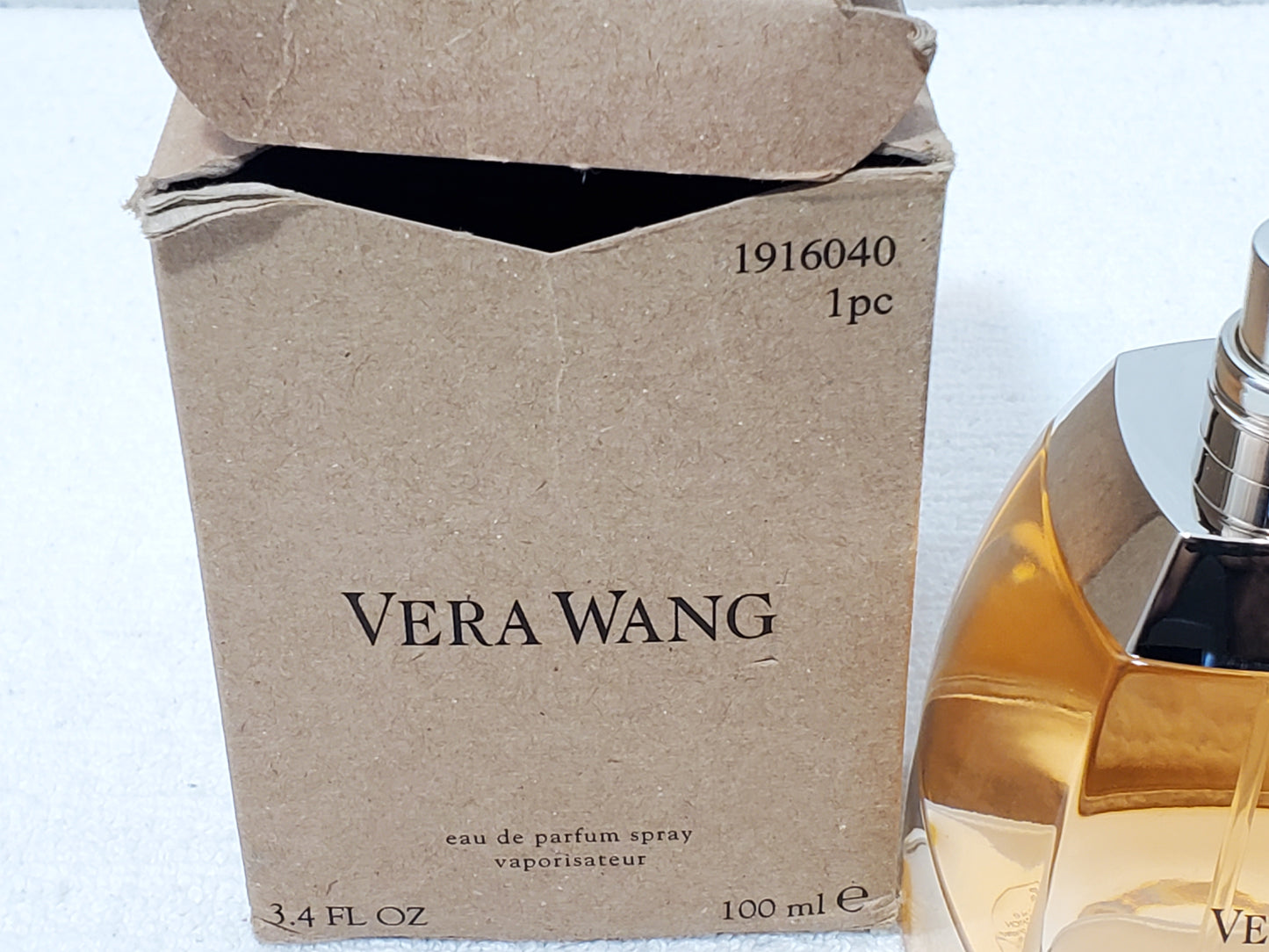 Vera Wang Eau de Parfum EDP Perfume Spray 3.4 oz 100ml Tester Spray Box NO CAP