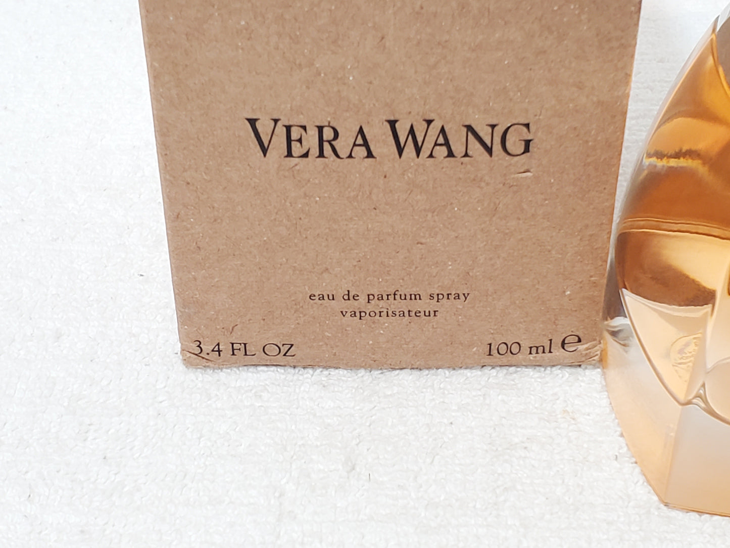 Vera Wang Eau de Parfum EDP Perfume Spray 3.4 oz 100ml Tester Spray Box NO CAP
