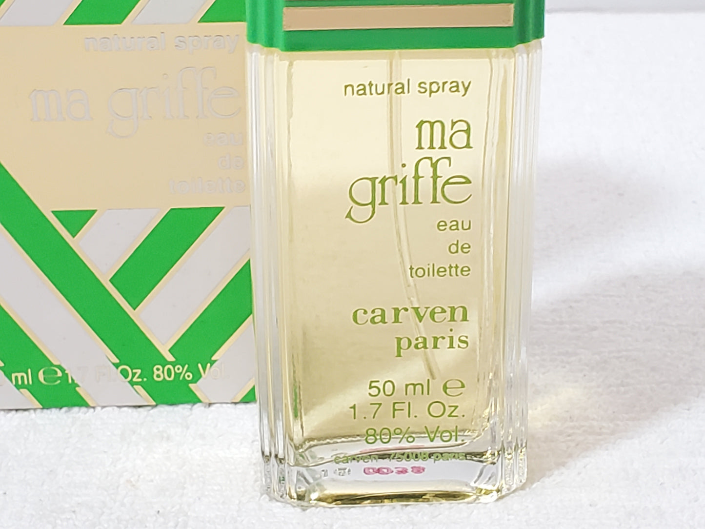 Vintage Ma Griffe Craven Eau de Toilette 50ml 1.7oz Spray 1980s Original Formula