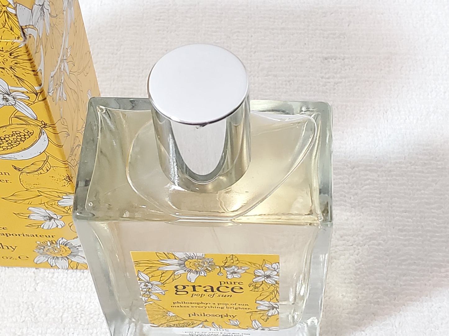 Philosophy Pure Grace Pop of Sun Eau de Toilette Spray 4 oz / 120ml NIB