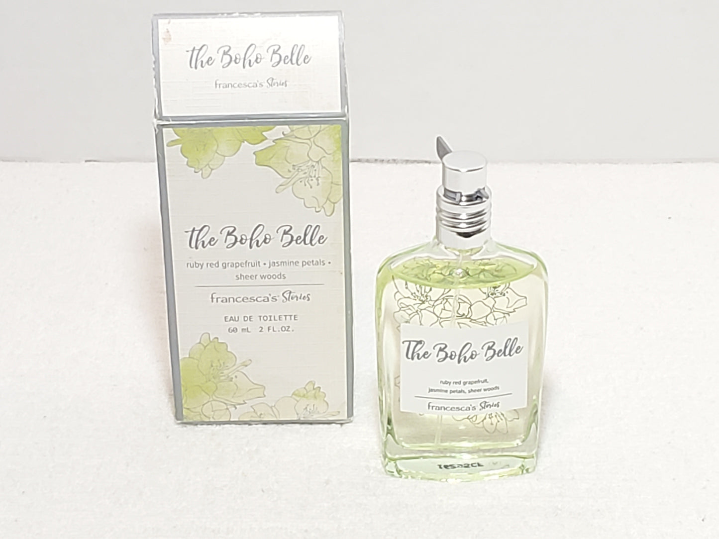 RARE Discontinued Francesca's Stories The Boho Belle EDT Spray 2 oz 60ml Women's