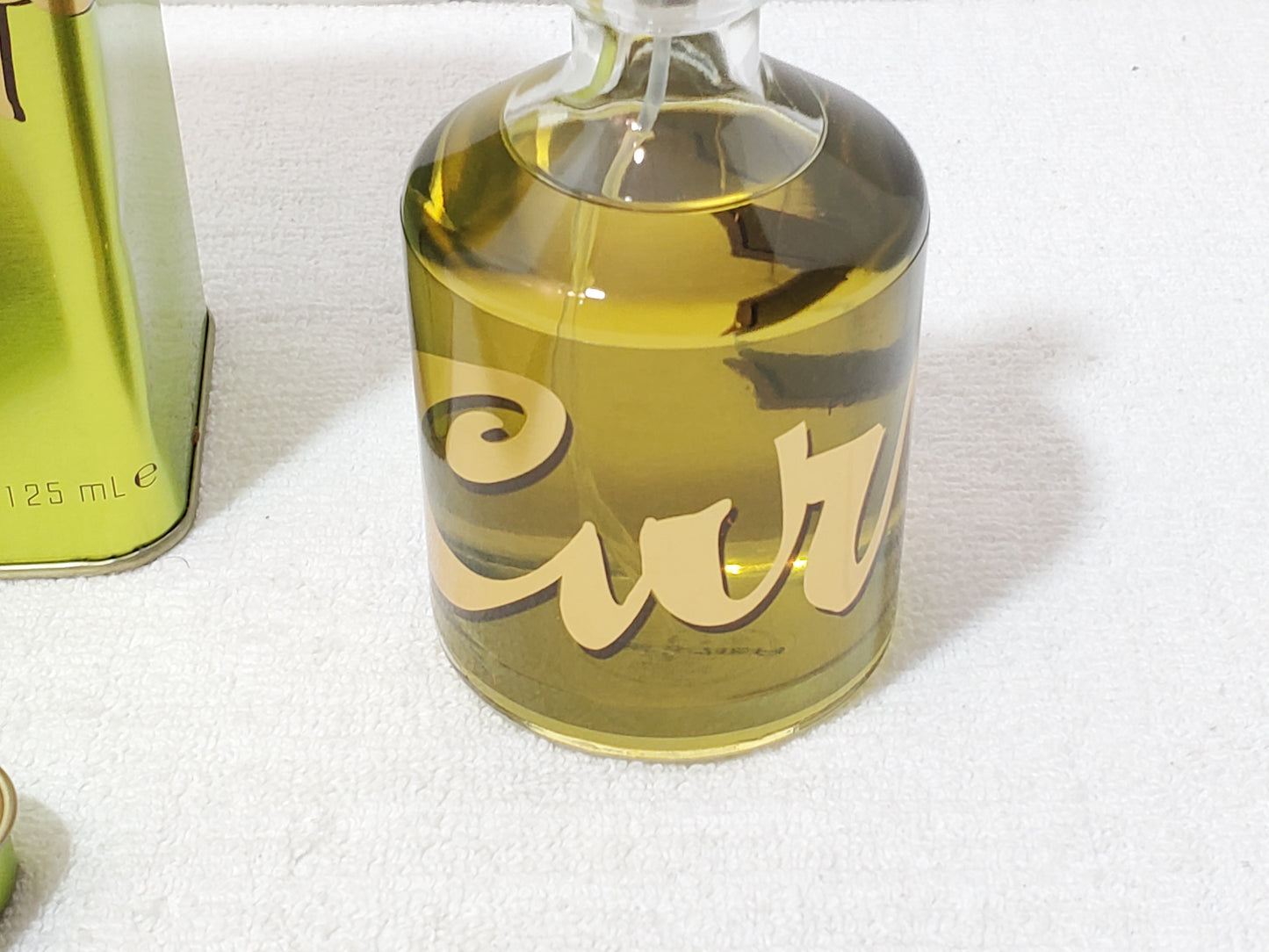 Curve for Men Cologne Spray 4.2 oz / 125 ml with Original Tin vintage 1990's