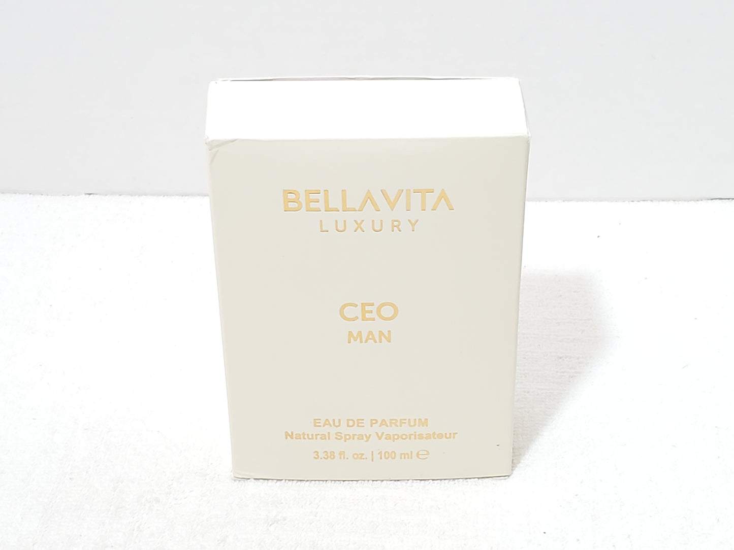 Bella Vita Luxury CEO Man Eau De Parfum 100ml / 3.38 oz Natural Spray NIB Men's
