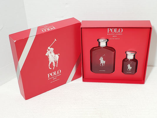 Ralph Lauren Polo Red Eau de Parfum 2-Pc Gift Set - 4.2 oz & 1.36 oz EDP Sprays