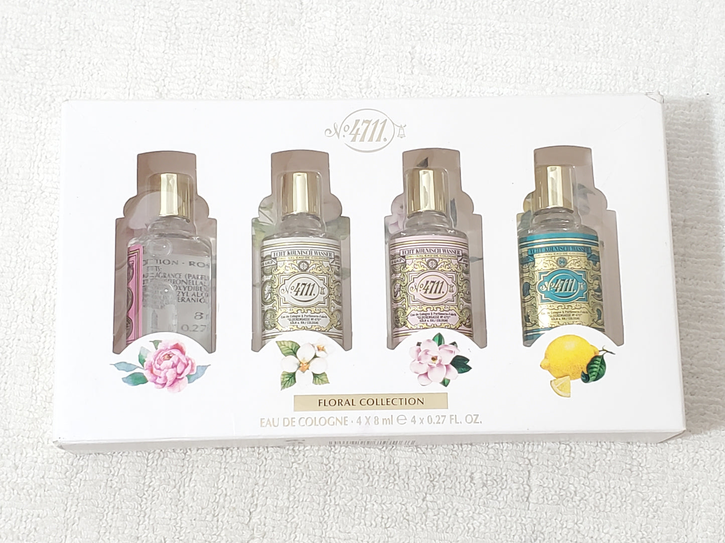 4711 Floral Collection Miniature Eau de Cologne Gift Set 4 x 8ml / 0.27 fl oz