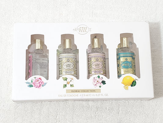 4711 Floral Collection Miniature Eau de Cologne Gift Set 4 x 8ml / 0.27 fl oz