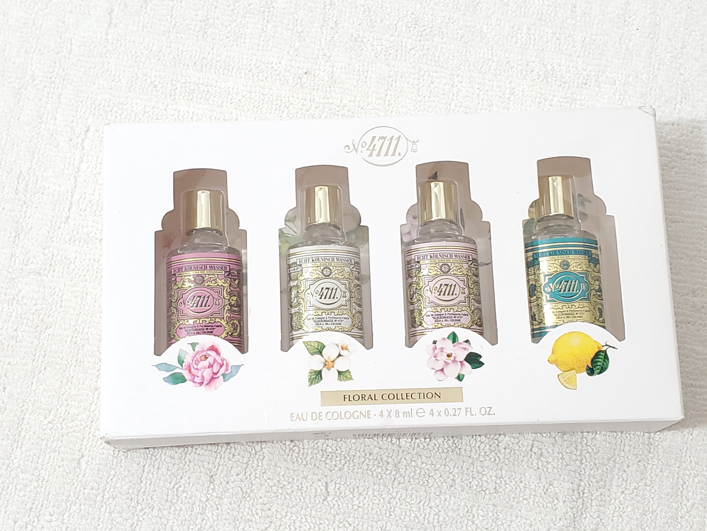 4711 Floral Collection Miniature Eau de Cologne Gift Set 4 x 8ml / 0.27 fl oz