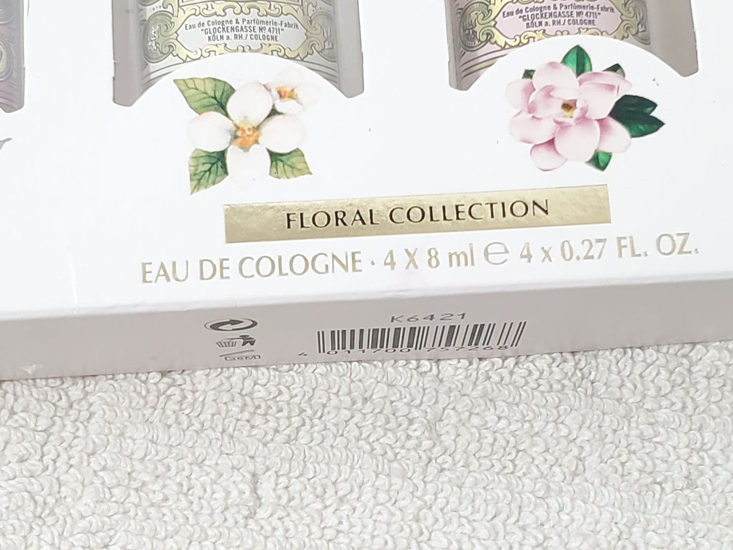 4711 Floral Collection Miniature Eau de Cologne Gift Set 4 x 8ml / 0.27 fl oz