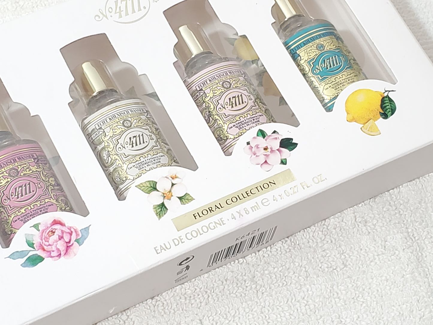 4711 Floral Collection Miniature Eau de Cologne Gift Set 4 x 8ml / 0.27 fl oz