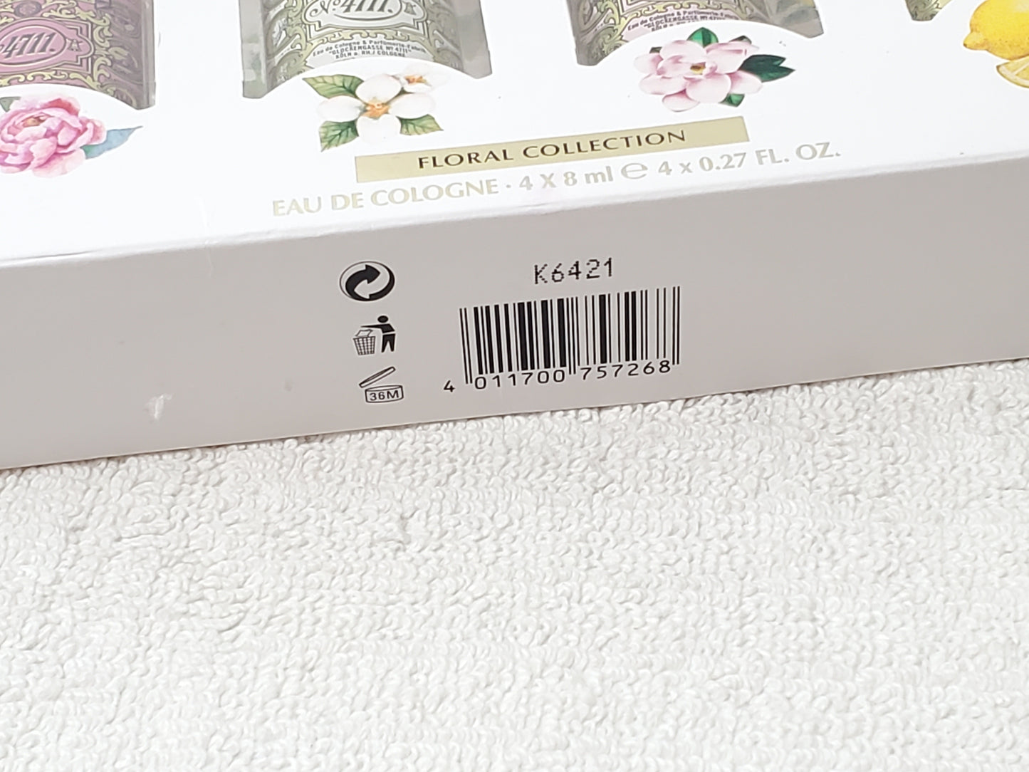 4711 Floral Collection Miniature Eau de Cologne Gift Set 4 x 8ml / 0.27 fl oz