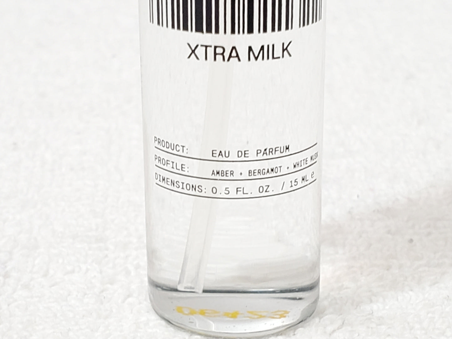 DedCool XTRA MILK EDP Travel Spray 0.5 oz / 15ml Amber Bergamot White Musk