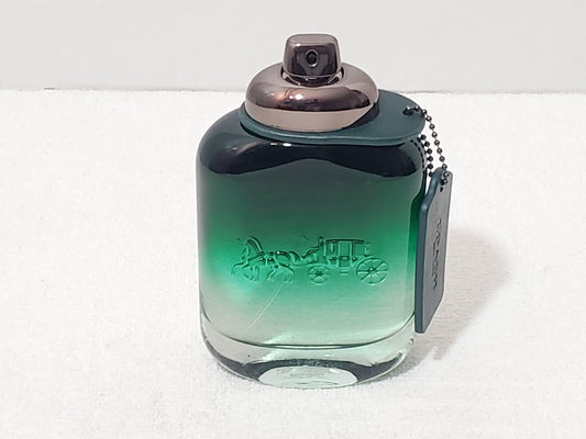 Coach Green Eau de Toilette Spray for Men 3.3 oz / 100ml Tag No Cap Pre-owned