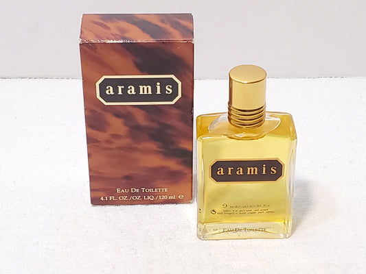 Vintage Aramis Eau De Toilette 4.1 oz / 120ml Splash Made in England Batch AC2