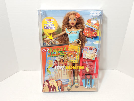 2004 Mattel My Scene Jammin' in Jamaica Madison Doll DVD Accessories New Vintage
