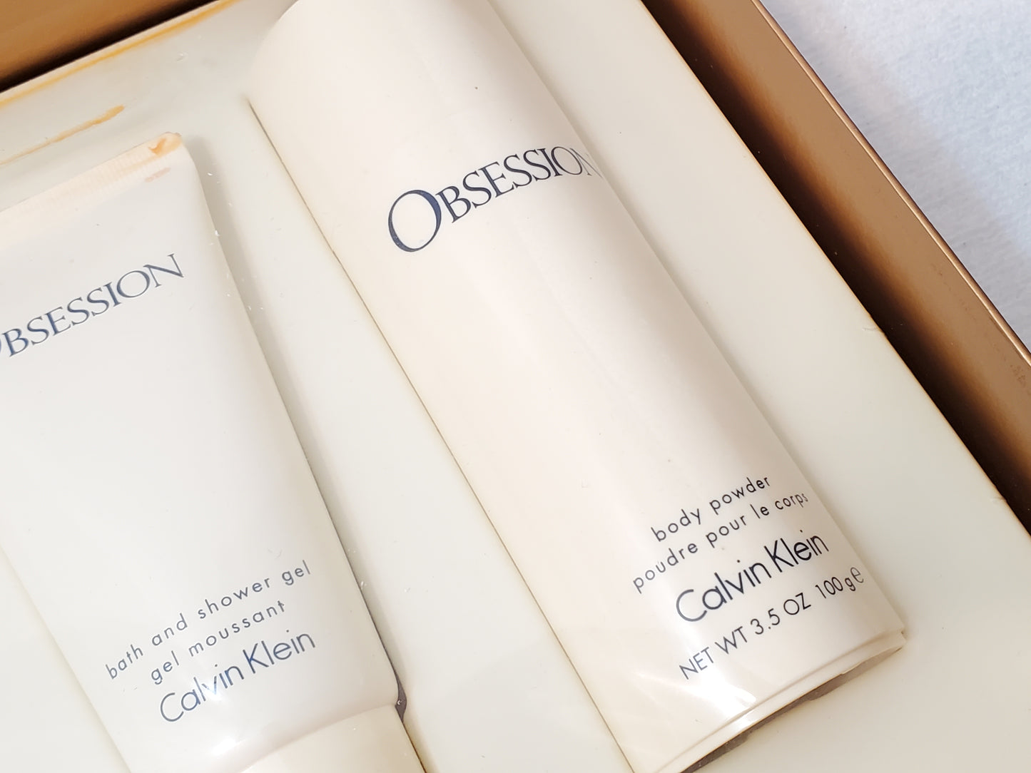 Vintage Calvin Klein Obsession for Women's 4 Piece Gift Set 3.4 oz Eau de Parfum