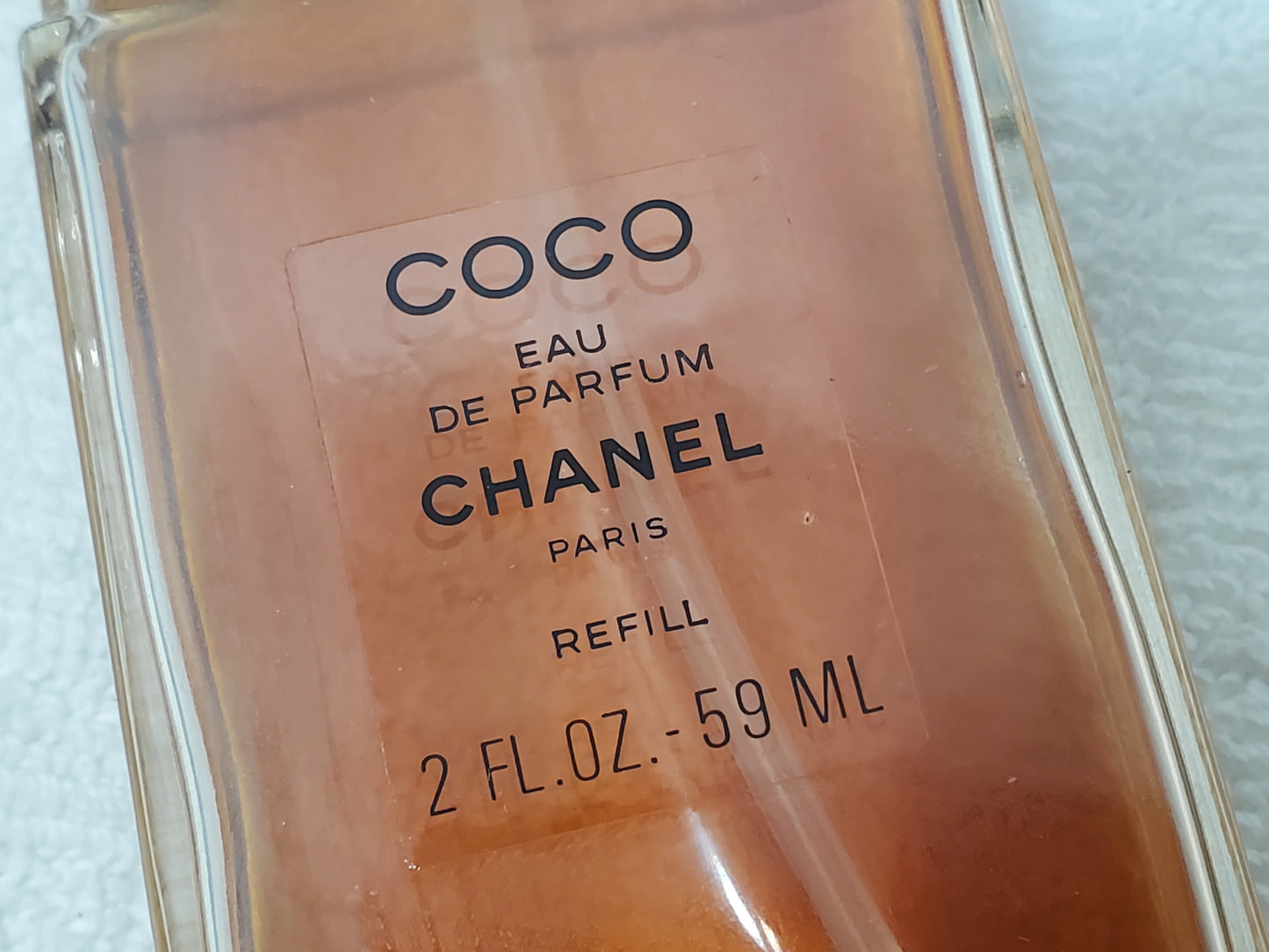 Vintage Coco Eau De Parfum Chanel Paris Refillable Spray Case 60ml / 2 oz Women