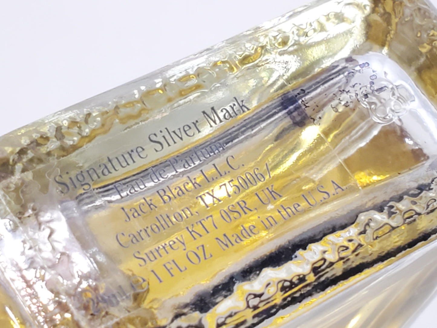 Jack Black Signature Silver Mark Eau de Parfum 1 oz / 30ml Rare Discontinued Men