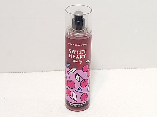 Bath & Body Works Sweet Heart Cherry Fine Fragrance Mist 8 oz / 236ml Women's
