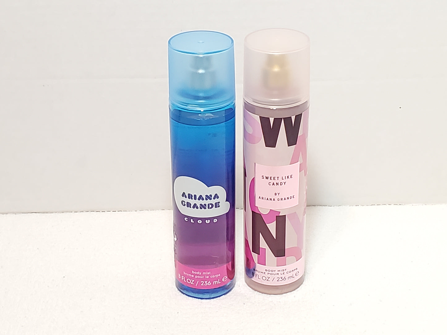 Ariana Grande Body Mist Spray Duo Set Cloud & Sweet Like Candy 8 oz / 236ml