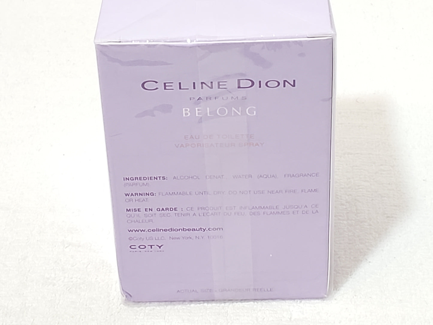 Celine Dion Belong Perfume EDT 3.4 oz 100ml Women's NIB Factory Sealed Vintage
