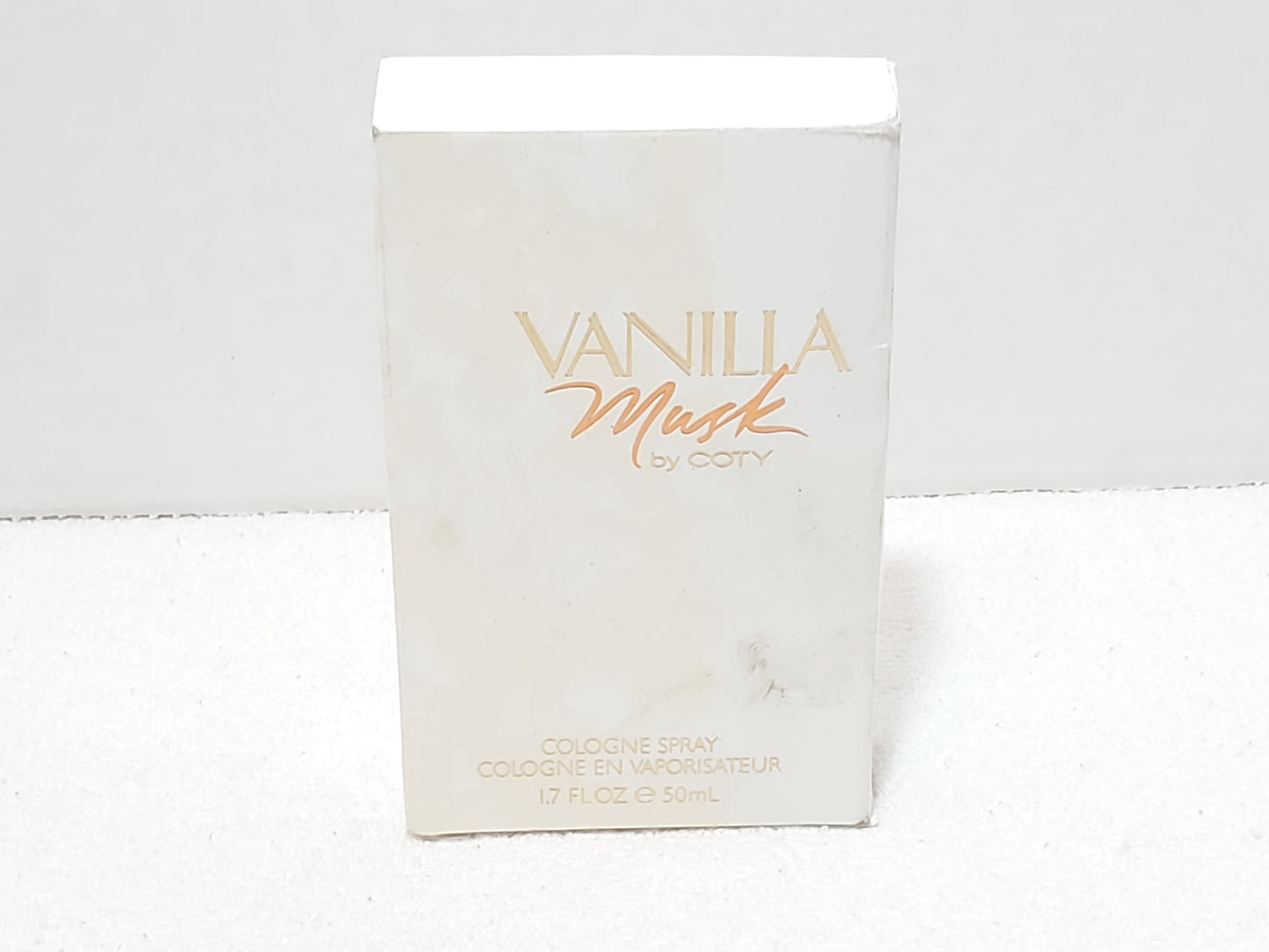 Coty Vanilla Musk Women's Cologne Spray 1.7 fl oz 50ml Rare Formula Batch 1061