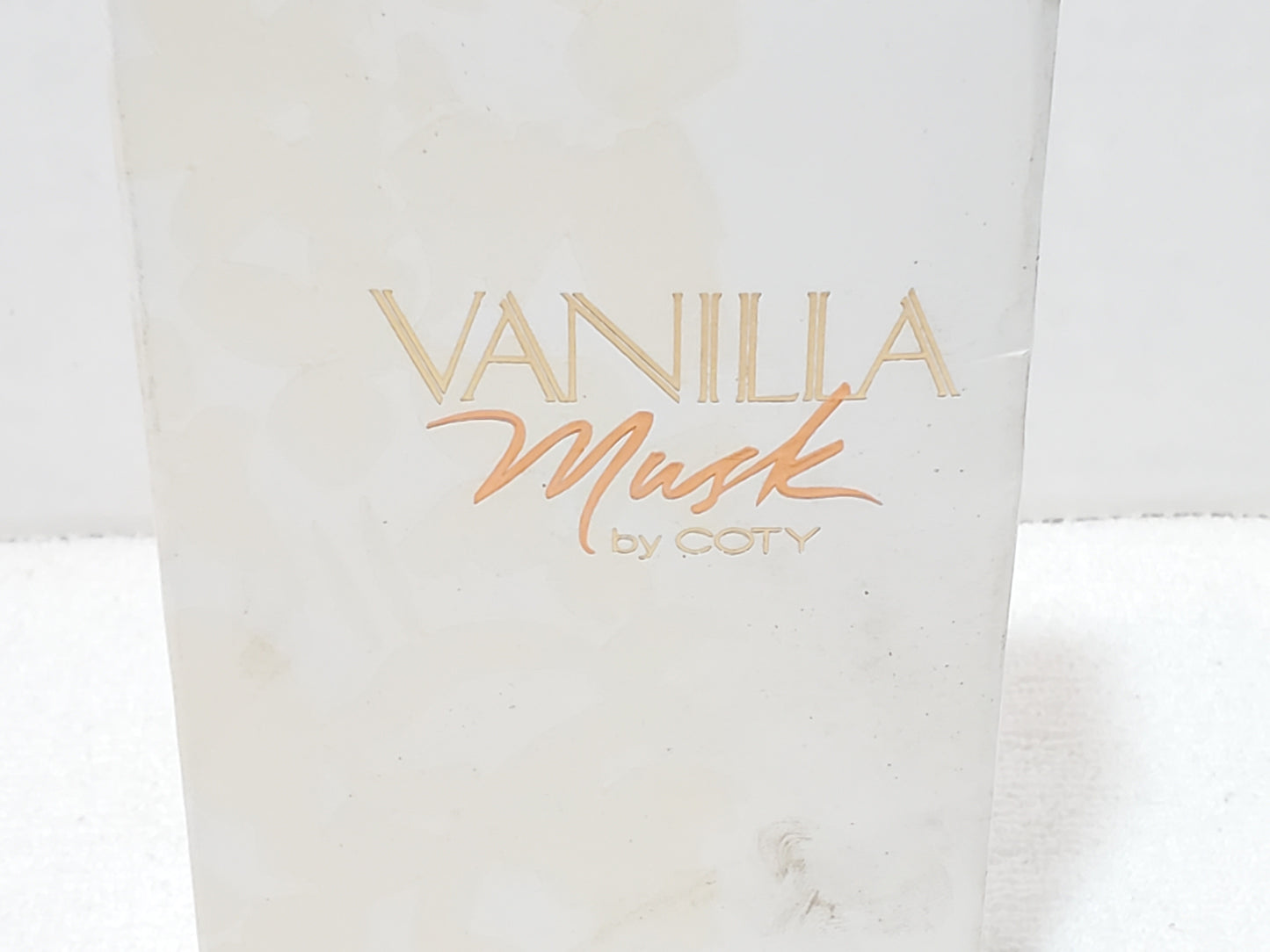 Coty Vanilla Musk Women's Cologne Spray 1.7 fl oz 50ml Rare Formula Batch 1061