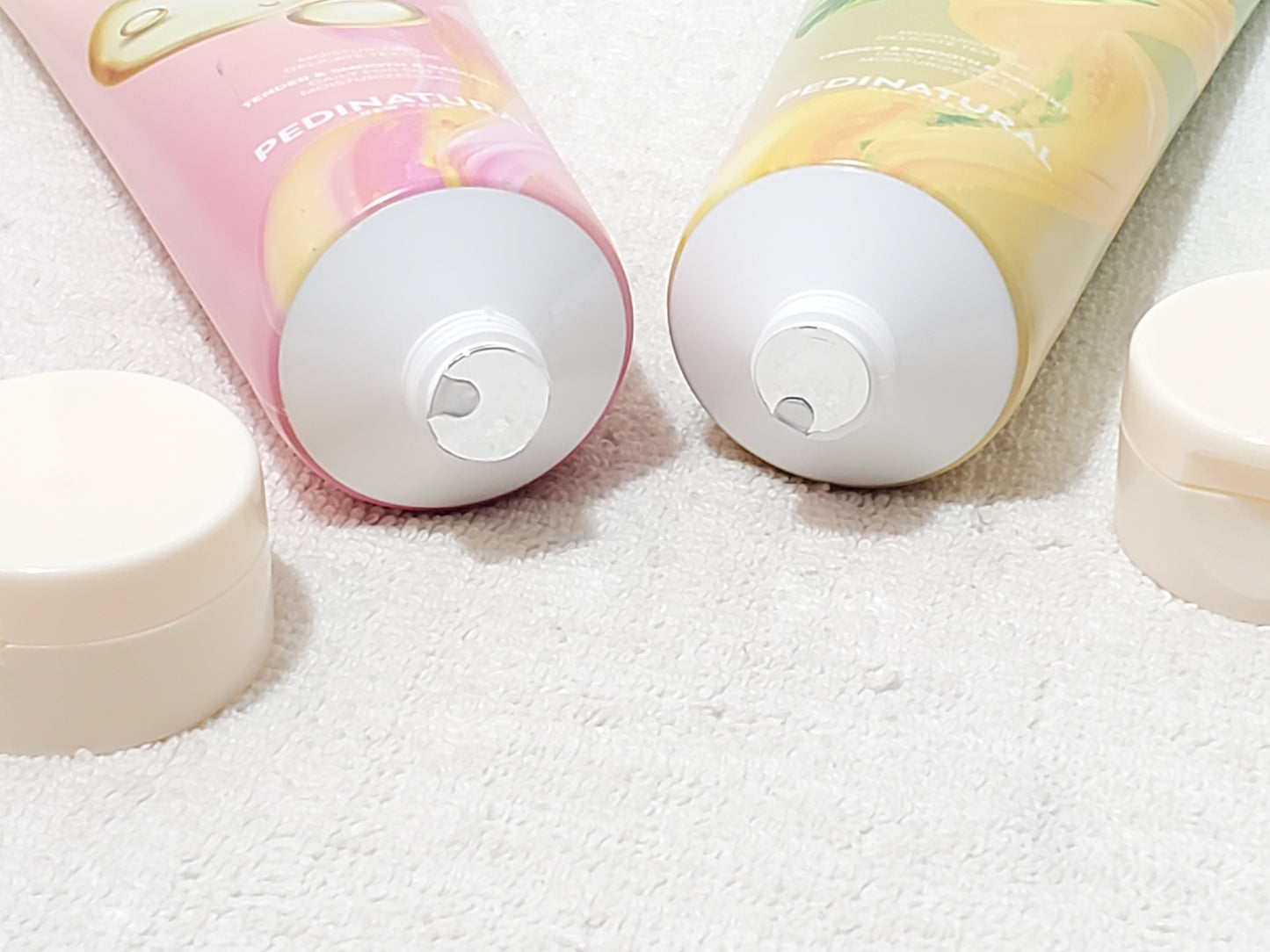 Lot of 2 PEDINATURAL New Hand & Body Cream Set Vitamin & White Tea 100g / 3.39oz