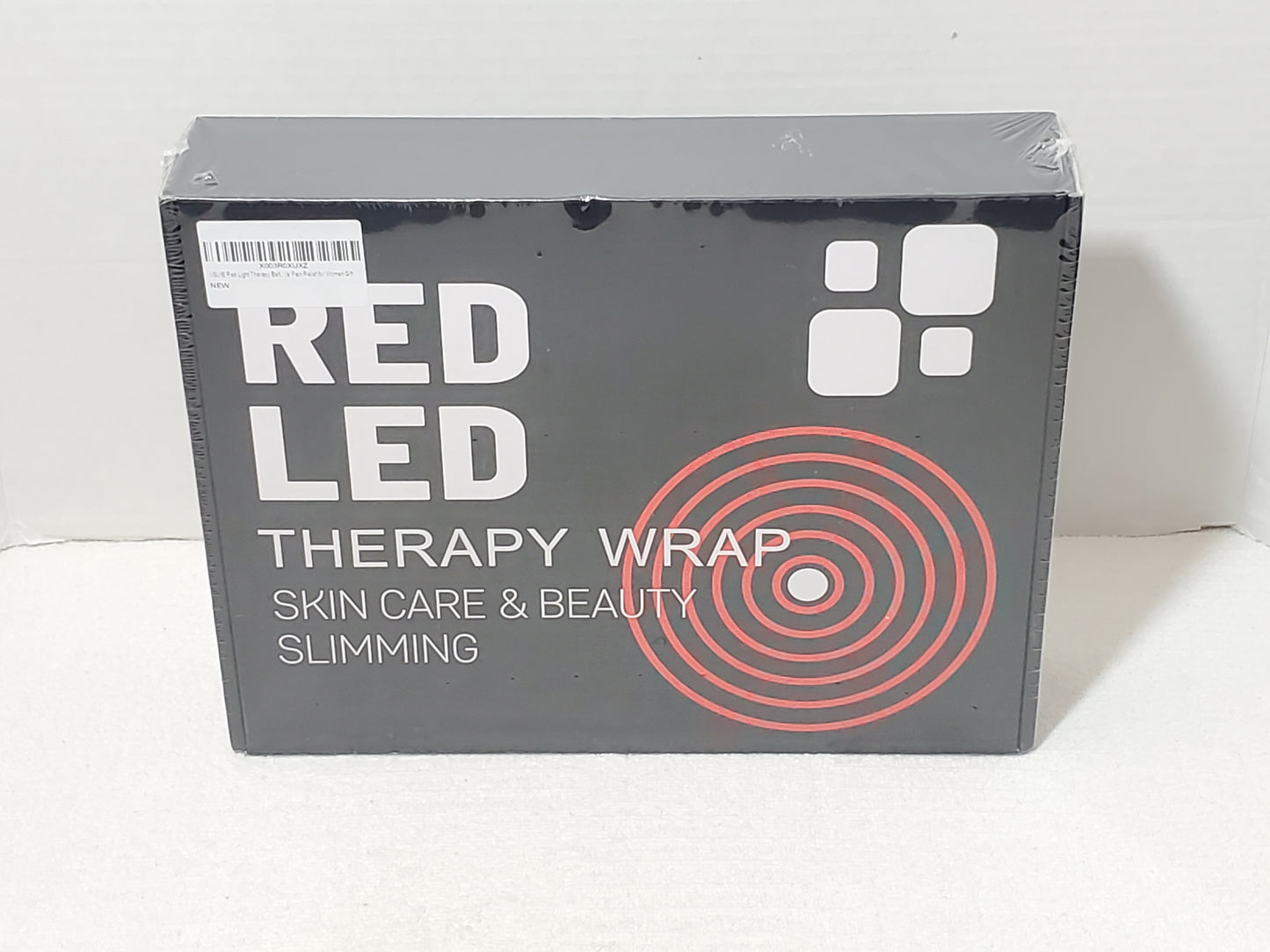 RED LED Therapy Wrap Skin Care & Beauty Slimming Pain Relief New Sealed Box