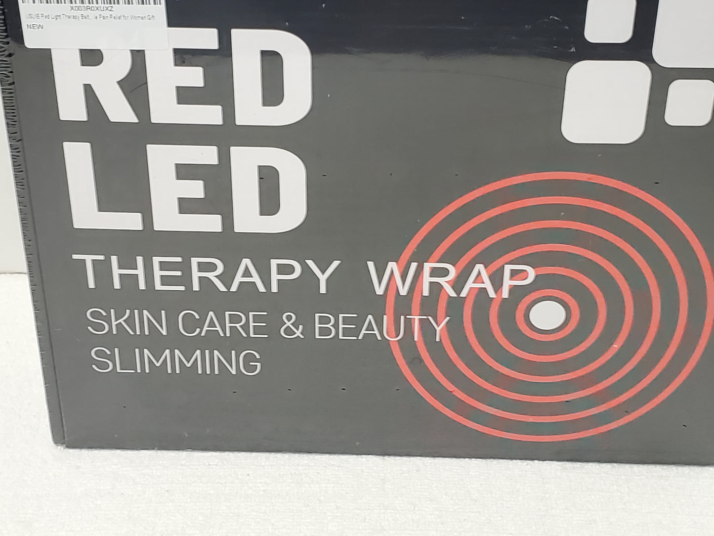 RED LED Therapy Wrap Skin Care & Beauty Slimming Pain Relief New Sealed Box