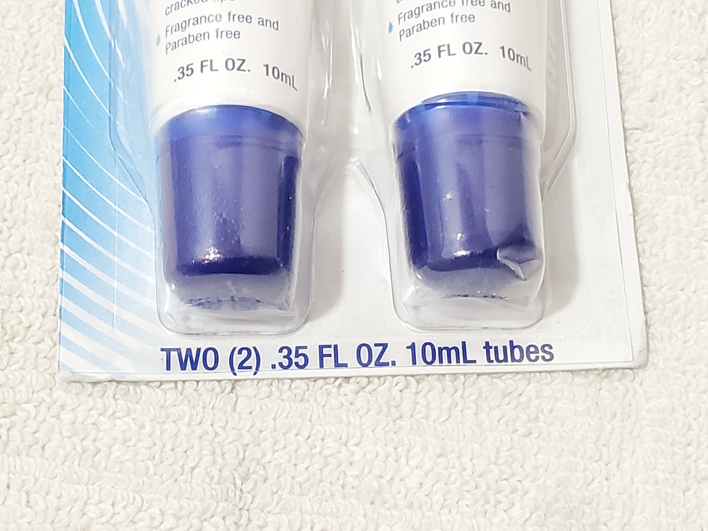 Aquaphor Lip Repair Ointment Moisturizing 0.35 oz / 10 ml Pack of 2 New Sealed