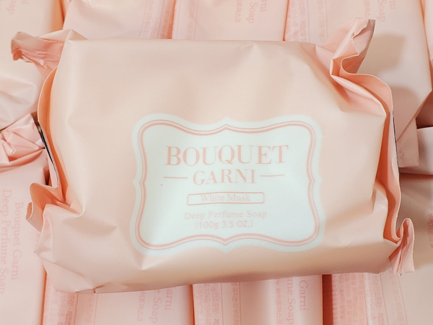 Bouquet Garni Fragrance White Musk Deep Perfume Soap 10 Bars 3.5 oz Each NIB