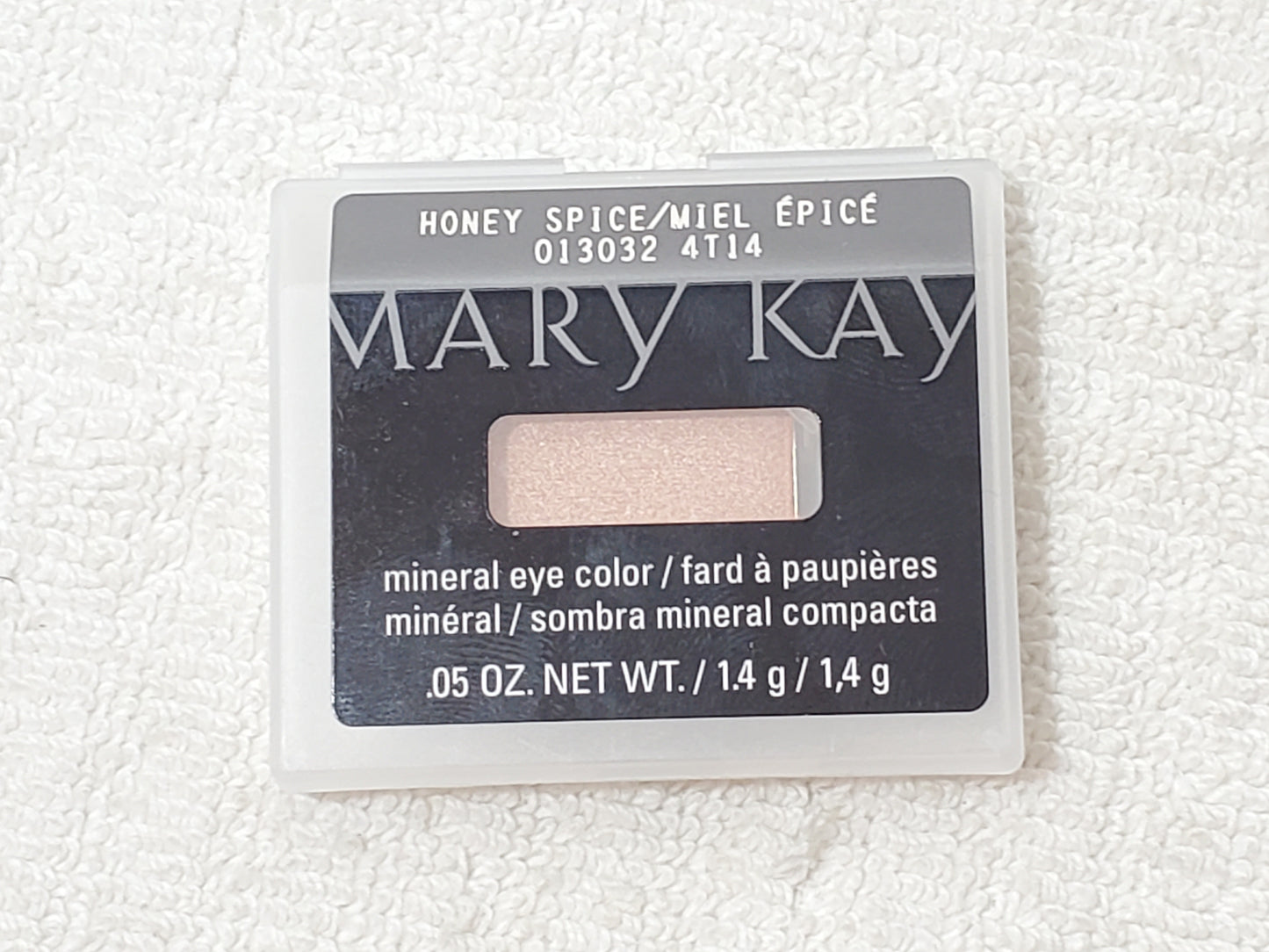 Mary Kay Mineral Eye Color Honey Spice .05 oz Batch Code 4T14 Women's Single Pan
