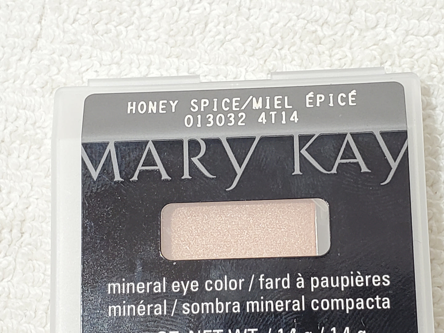 Mary Kay Mineral Eye Color Honey Spice .05 oz Batch Code 4T14 Women's Single Pan