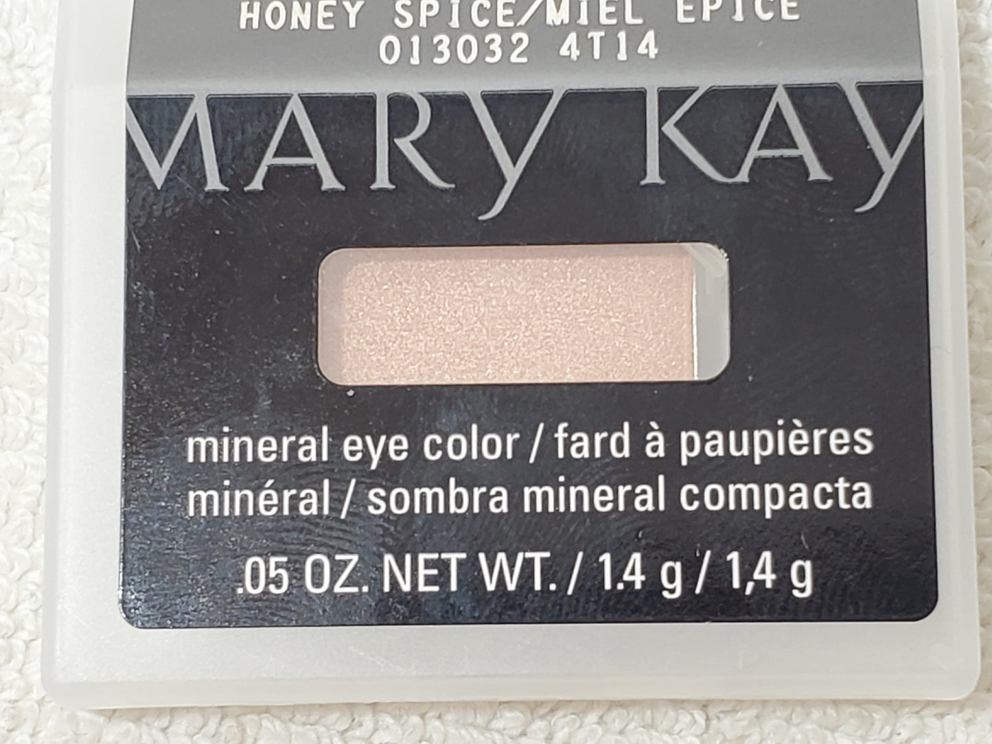 Mary Kay Mineral Eye Color Honey Spice .05 oz Batch Code 4T14 Women's Single Pan