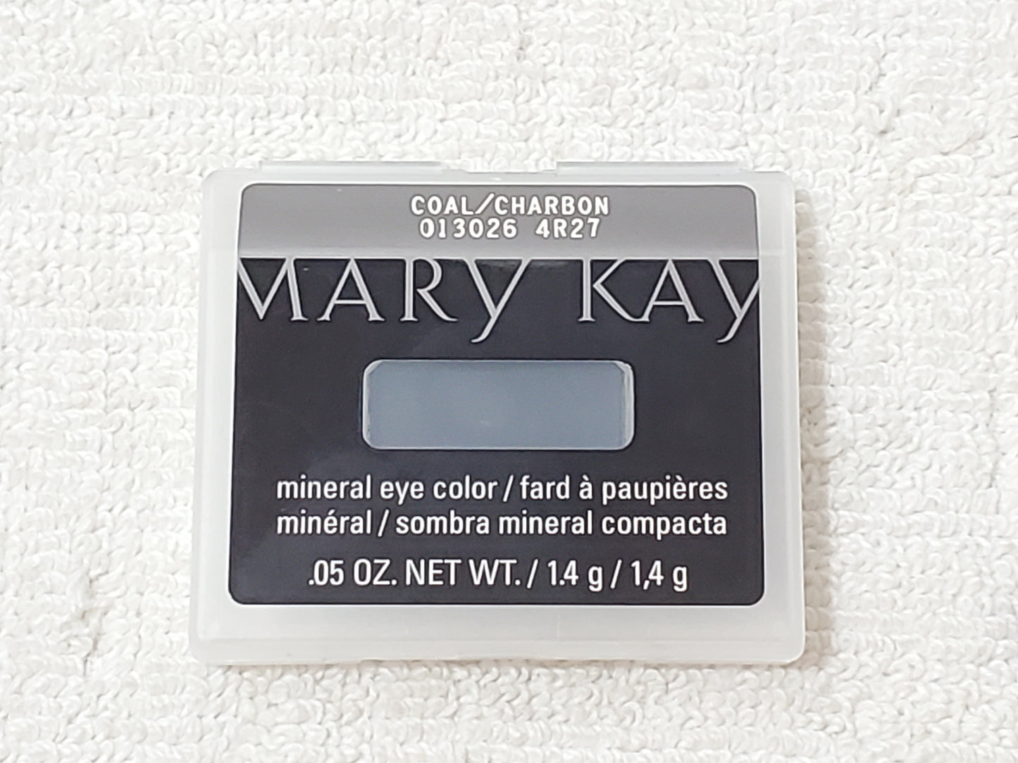 Mary Kay Mineral Eye Color Refill Pan Coal .05 oz / 1.4 g New Batch Code 4R27