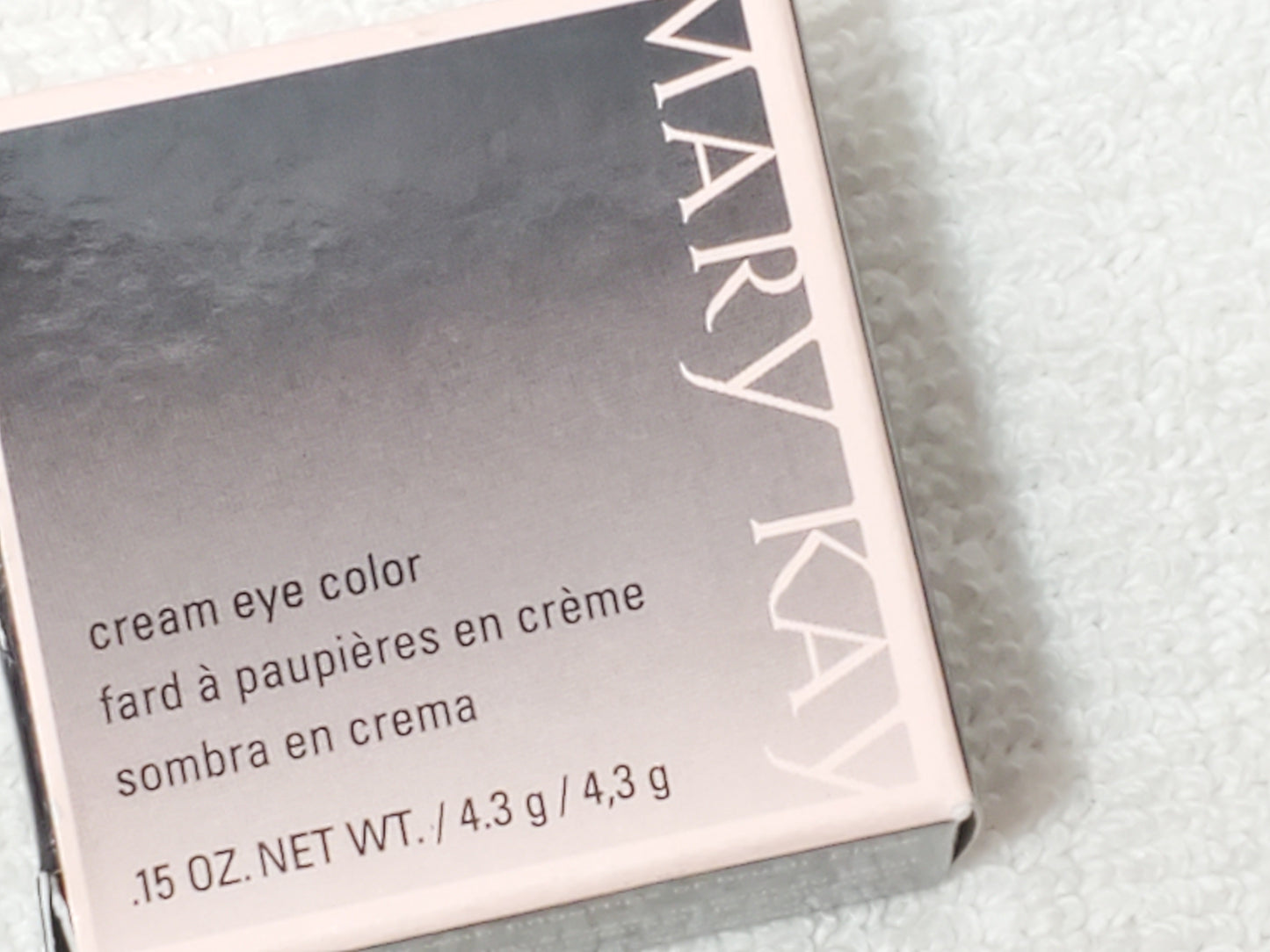 Mary Kay Cream Eye Color Iced Cocoa P/N 025870 Batch Code 4R29 New 0.15 oz Women