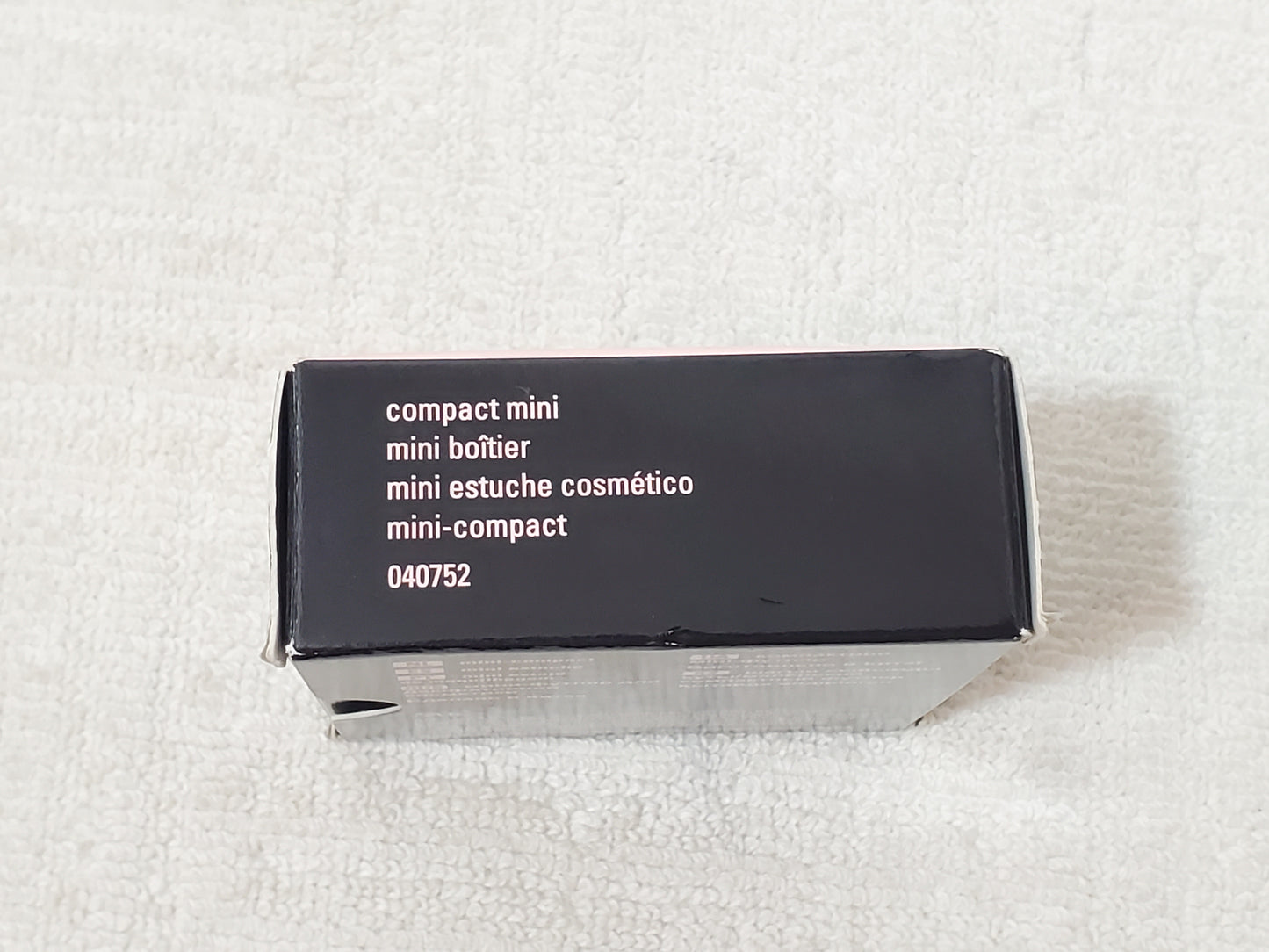 Mary Kay Compact Mini 040752 Unfilled Black Case w/Mirror Refillable NIB Women