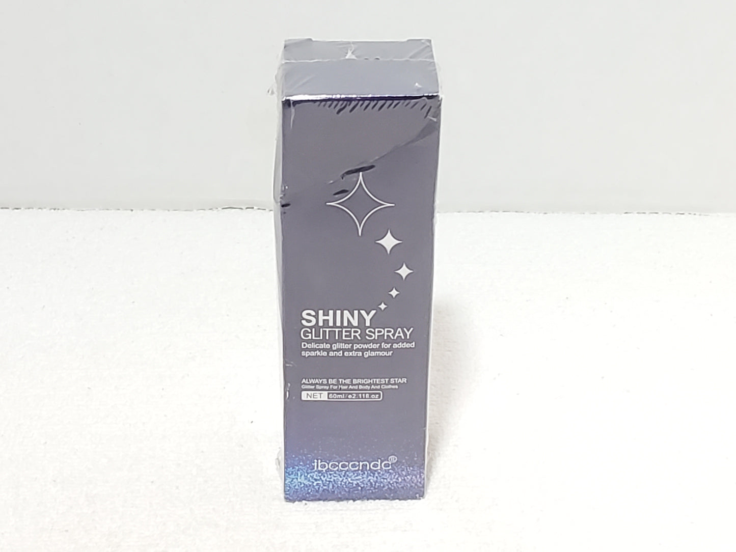 Shiny Glitter Highlighter Shimmer Spray for Skin Hair Clothes Powder Spray NIB