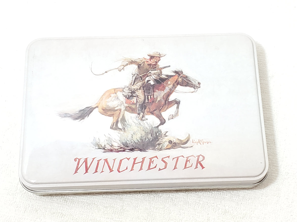Winchester Limited Edition 2 Knife & Pin Stainless Steel Gift Set Collector Tin
